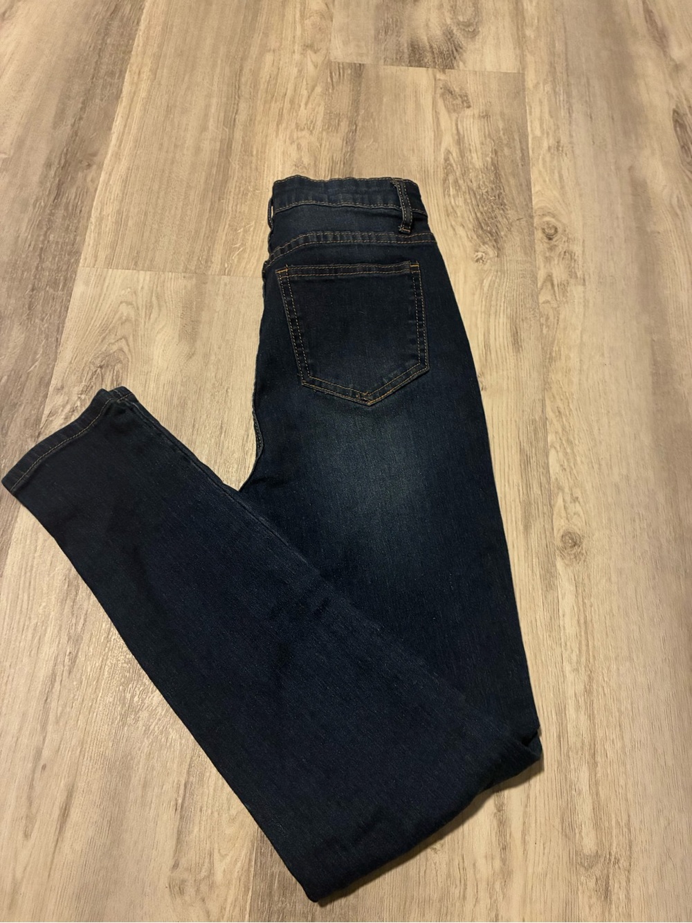 SHEIN Dark Blue Skinny Jeans
